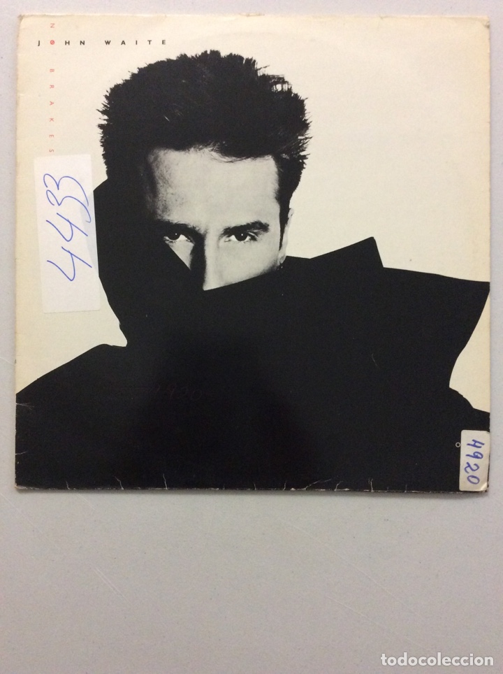 Discos de vinilo: John Waite. No brakes - Foto 1