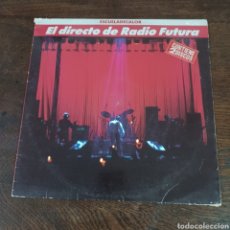 Discos de vinilo: EL DIRECTO DE RADIO FUTURA - DOBLE LP 1989 ARIOLA. Lote 344740843
