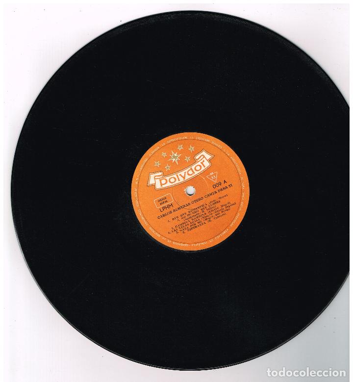Disques de vinyle: CARLOS ALMENAR OTERO - CANTA PARA TI - LP - ED. VENEZUELA - SOLO VINILO, SIN PORTADA
