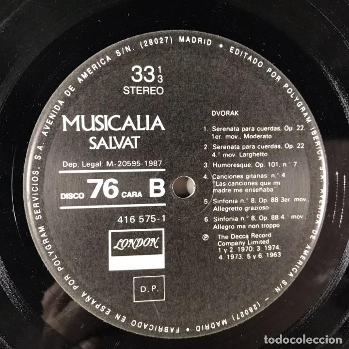 Discos de vinilo: MUSICALIA - SALVAT - DISCO 76. Dvorak - Foto 6