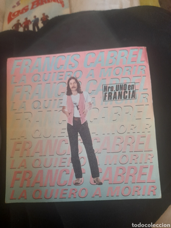 Discos de vinilo: Vinilo de Francis Cabrel, La quiero a morir - Foto 1