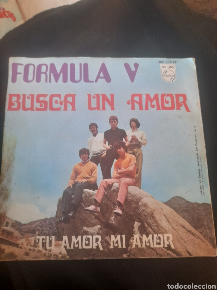 Discos de vinilo: Vinilo de Formula V, Busca un amor - Foto 3