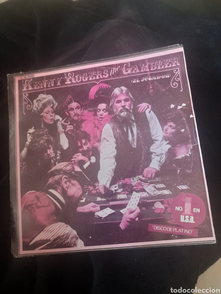 Discos de vinilo: Vinilo de KENNY ROGERS, El jugador - Foto 1