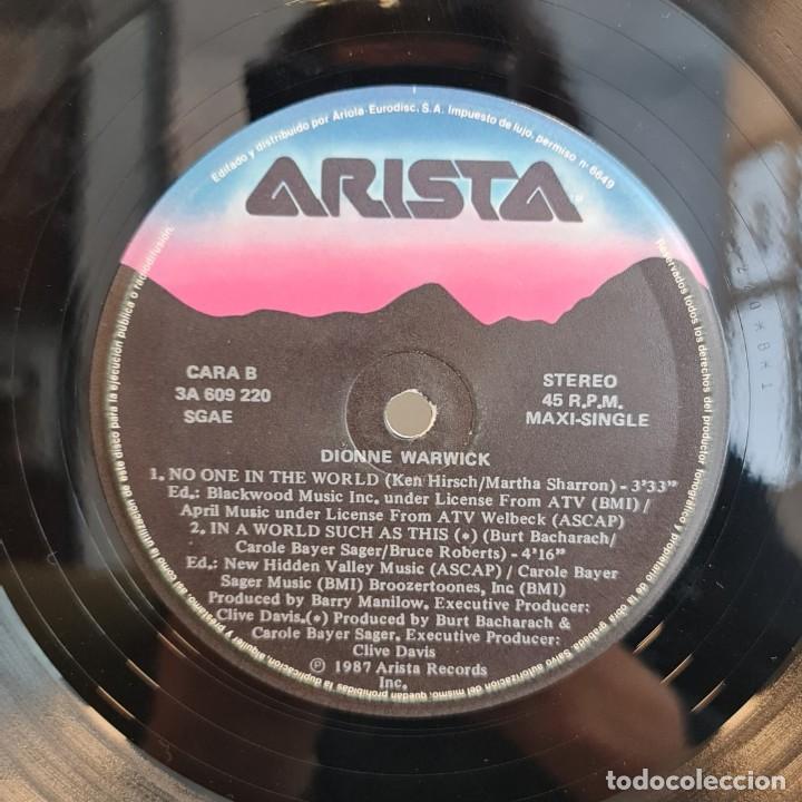 Discos de vinilo: Ms Dione Warwick&Jeffrey Osborne - Foto 4