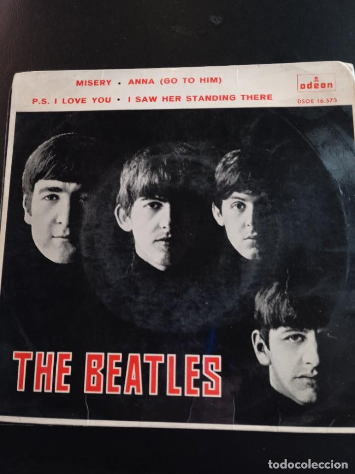 Discos de vinilo: THE BEATLES- MISERY. EP - Foto 1