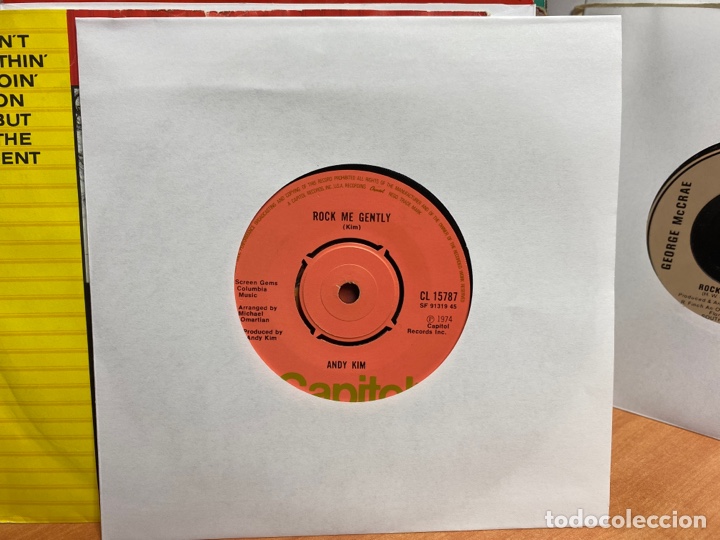 Discos de vinilo: Andy Kim - Rock Me Gently (7&rdquo;, Single) Edici&oacute;n UK - Foto 1