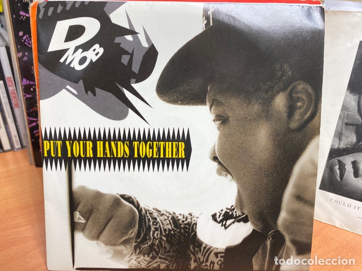 Discos de vinilo: D Mob - Put Your Hands Together (7&rdquo;, Single) Edici&oacute;n UK - Foto 1