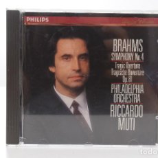 Discos de vinilo: BRAHMS, SYMPHONY NO4. PHILADELPHIA ORCHESTRA, RICARDO MUTI