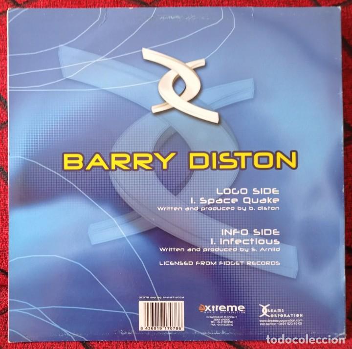 Discos de vinilo: BARRY DISTON ** Space Quake ** MAXI SINGLE VINILO ORIGINAL 2003 - Foto 2
