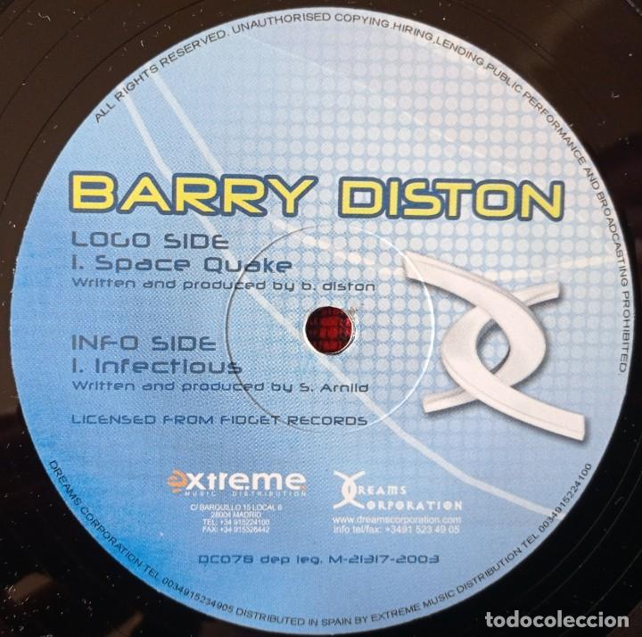 Discos de vinilo: BARRY DISTON ** Space Quake ** MAXI SINGLE VINILO ORIGINAL 2003 - Foto 4