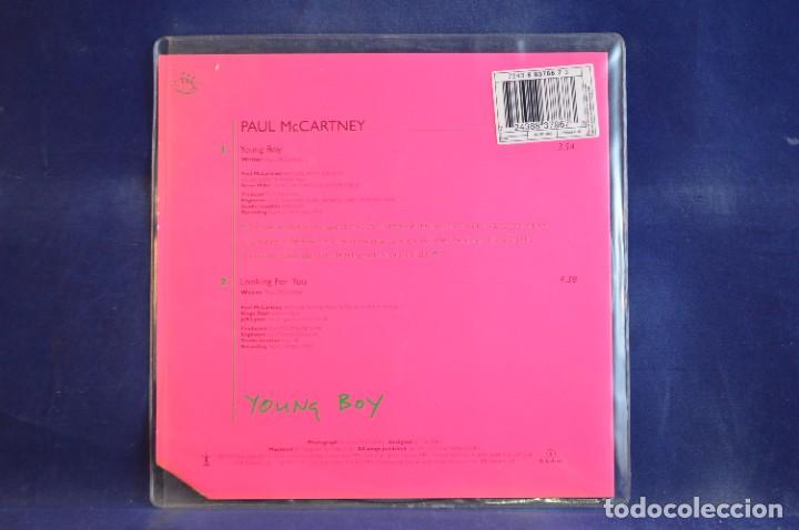 Discos de vinilo: PAUL MCCARTNEY - YOUNG BOY - SINGLE - Foto 2