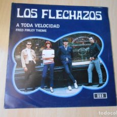 Discos de vinilo: FLECHAZOS, LOS, SG, A TODA VELOCIDAD + 1, AÑO 1992. Lote 344912873