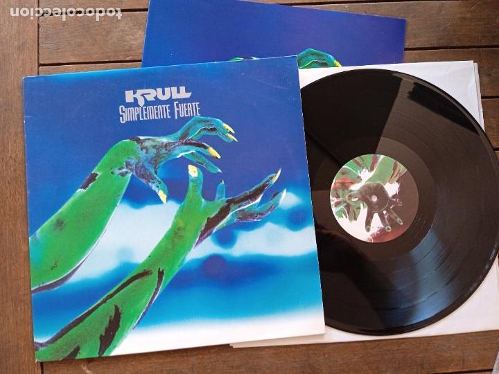 Discos de vinilo: KRULL LP SIMPLEMENTE FUERTE. MADE IN SPAIN. 1991. - Foto 1