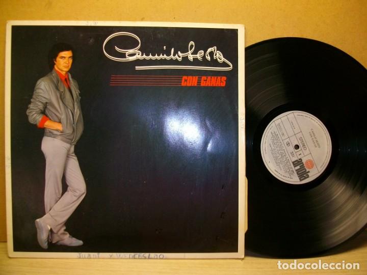 Discos de vinilo: Camilo Sesto &lrm;&ndash; Con Ganas LP - Foto 1
