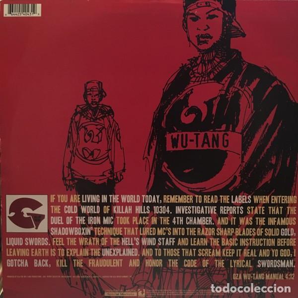 Discos de vinilo: Genius / GZA &ndash; Liquid Swords -2 LP- - Foto 2
