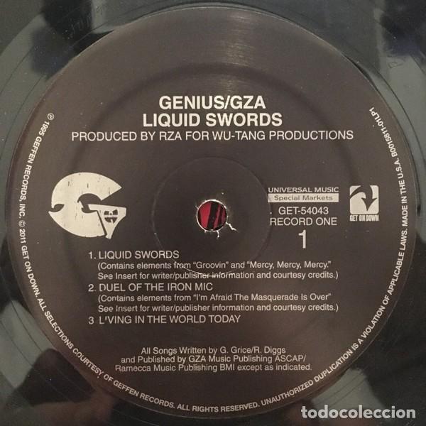 Discos de vinilo: Genius / GZA &ndash; Liquid Swords -2 LP- - Foto 3