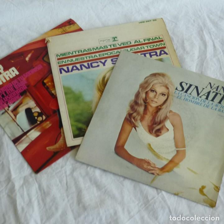 Discos de vinilo: 2 EP vinilo + 1 single de Nancy Sinatra - Foto 1