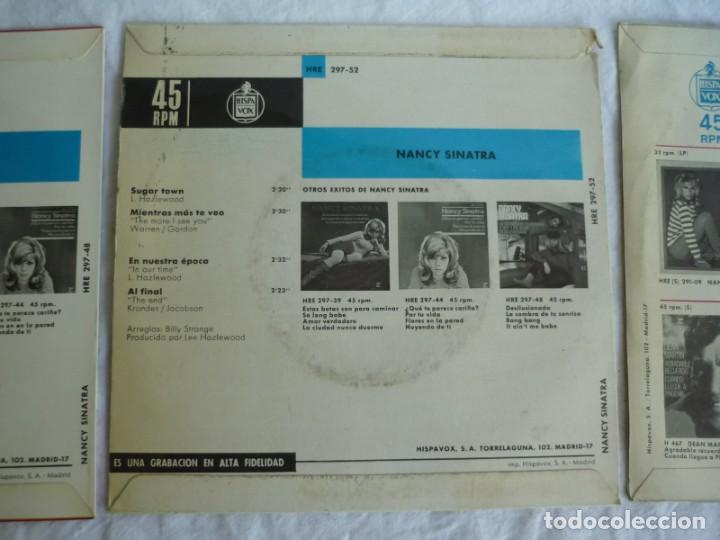 Discos de vinilo: 2 EP vinilo + 1 single de Nancy Sinatra - Foto 6