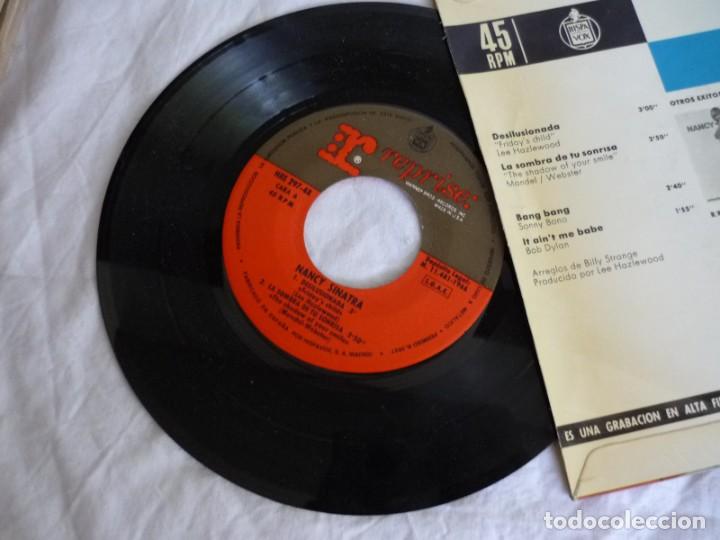 Discos de vinilo: 2 EP vinilo + 1 single de Nancy Sinatra - Foto 8