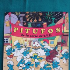 Discos de vinilo: PITUFOS ,DE LA SERIE DE T,V,E AÑO 1983 , DISCO VINILO LP. Lote 344967208