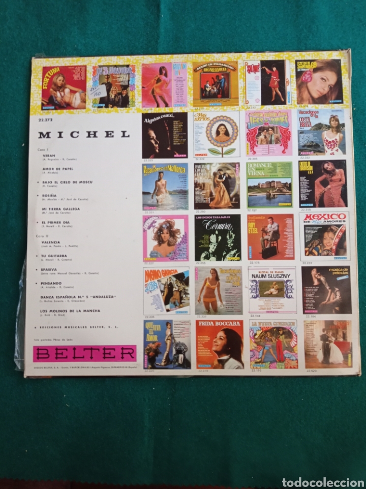 Discos de vinilo: MICHEL , DISCO VINILO LP 1969 - Foto 2
