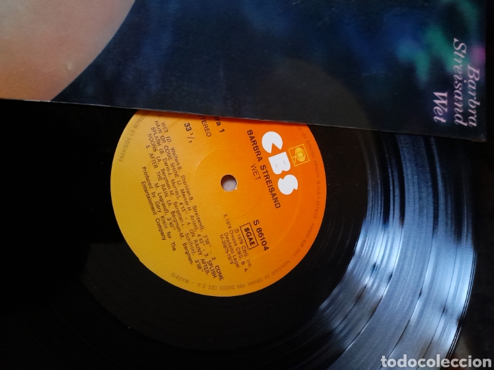 Discos de vinilo: Vinilo de Barbra Streisand, Wet - Foto 3