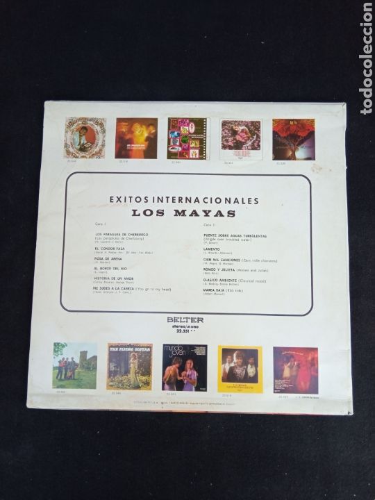 Discos de vinilo: EXITOS INTERNACIONALES,LOS MAYAS - Foto 2
