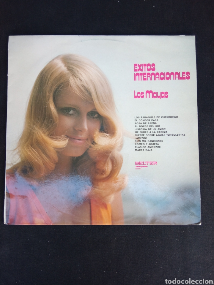Discos de vinilo: EXITOS INTERNACIONALES,LOS MAYAS - Foto 1