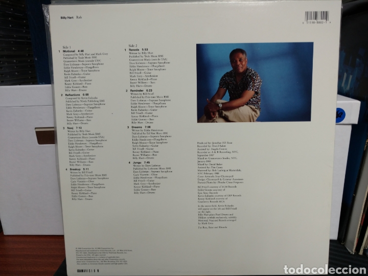 Discos de vinilo: Billy Hart - Rah (LP, Album) - Foto 2