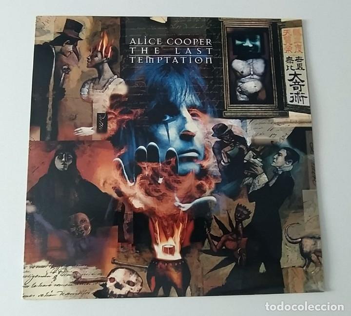 Discos de vinilo: LP ALICE COOPER - THE LAST TEMPTATION - Foto 1