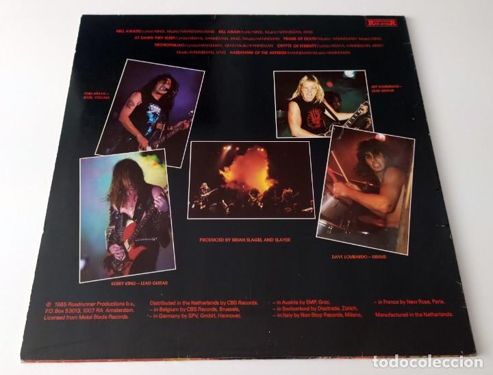 Discos de vinilo: LP SLAYER - HELL AWAITS - Foto 2