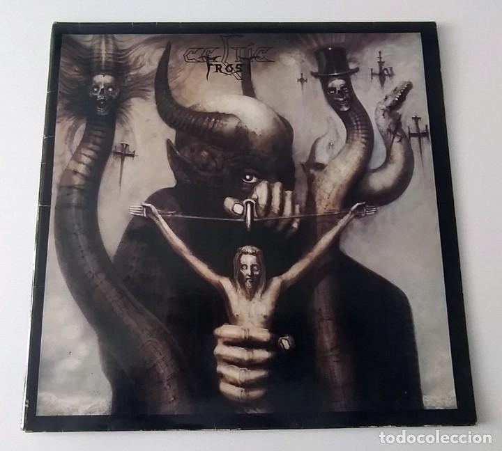 Discos de vinilo: LP CELTIC FROST - TO MEGA THERION - Foto 1