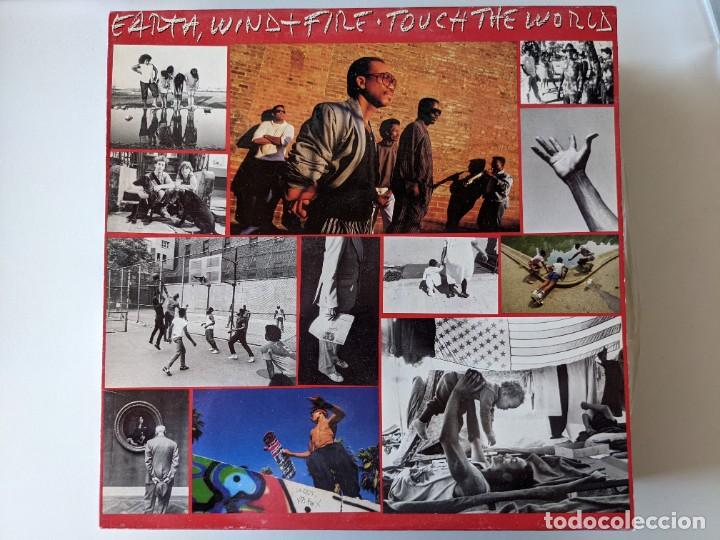 Discos de vinilo: 1987 EARTH, WIND & FIRE - TOUCH TE WORLD - LP - Foto 1