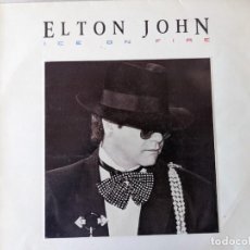 Discos de vinilo: 1985 ELTON JOHN - ICE ON FIRE - LP. Lote 345135168