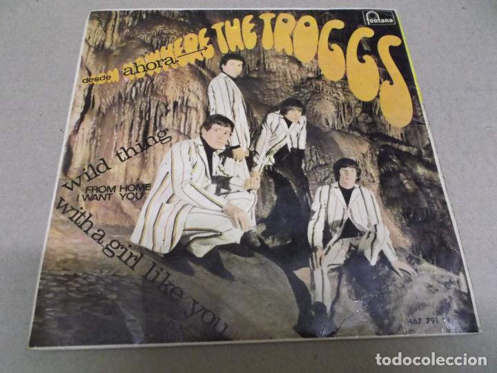 Discos de vinilo: THE TROGGS (EP) WILD THING - A&Ntilde;O 1966 - Foto 1