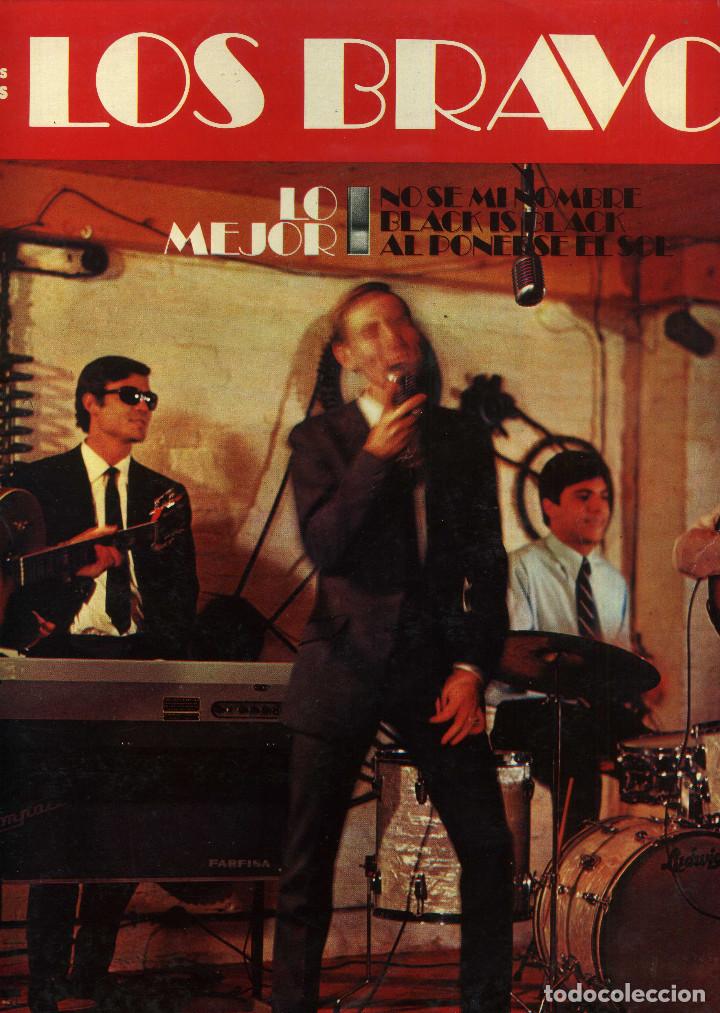 Discos de vinilo: LOS BRAVOS - LO MEJOR - Foto 2