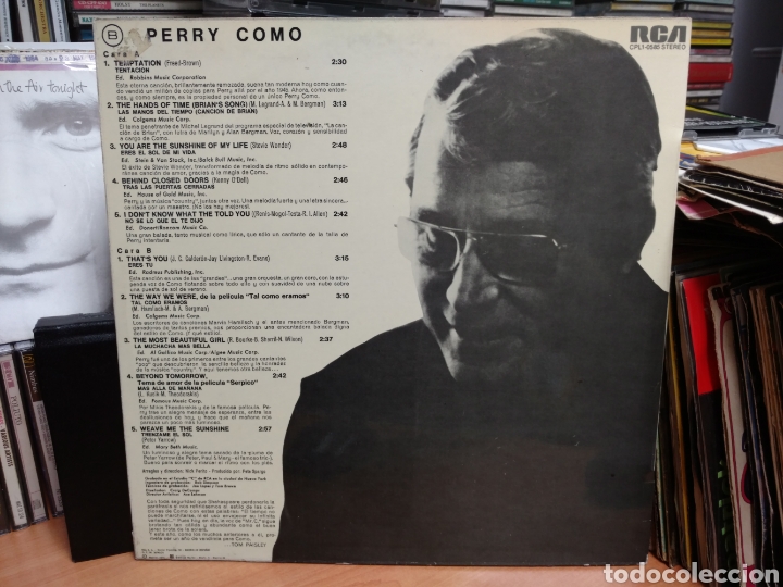 Discos de vinilo: Perry Como - Perry (LP, Album) 1976 - Foto 2