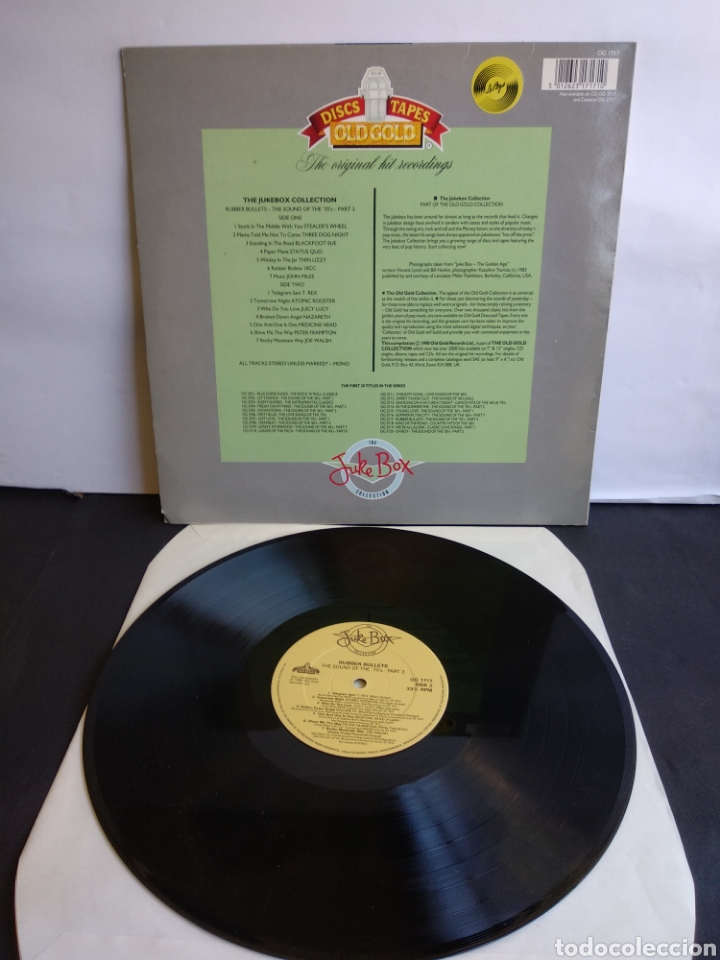 Discos de vinilo: *RUBBER BULLETS. UK. JUKE BOX. 1990. C.4 - Foto 2