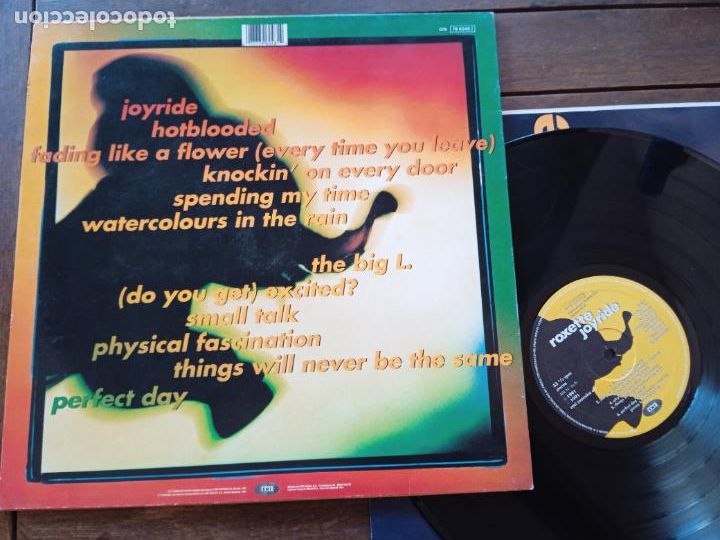 Discos de vinilo: ROXETTE LP. JOYRIDE. MADE IN SPAIN. 1991. - Foto 2