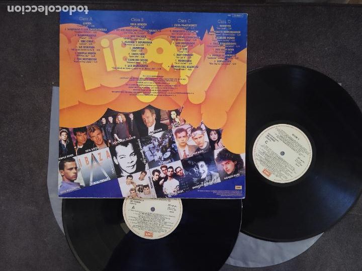 Discos de vinilo: BOOM 5 DOBLE LP. EL DISCO DE LOS EXITOS. MADE IN SPAIN. 1989. - Foto 2