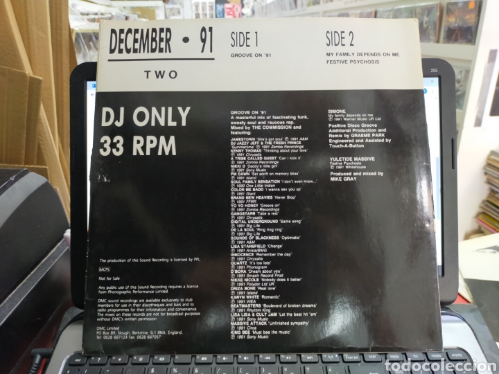 Discos de vinilo: DMC december 91 two lp - Foto 2