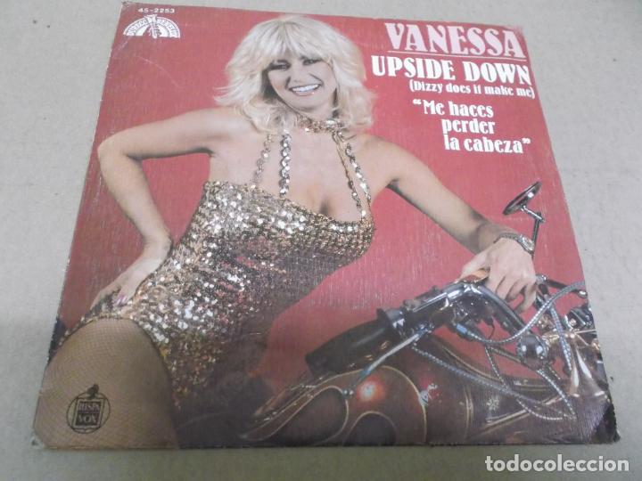 Disques de vinyle: VANESSA (SN) UPSIDE DOWN (DIZZY DOES IT MAKE ME) A&Ntilde;O &ndash; 1982