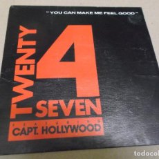 Discos de vinil: TWENTY 4 SEVEN FEAT CAPT. HOLLYWOOD (SN) YOU MAKE ME FEEL GOOD AÑO – 1991 - PROMOCIONAL. Lote 345188088