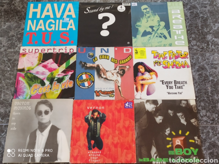 Discos de vinilo: Lote discos Dance (2&euro; /VINILO) (Lote 268) - Foto 1