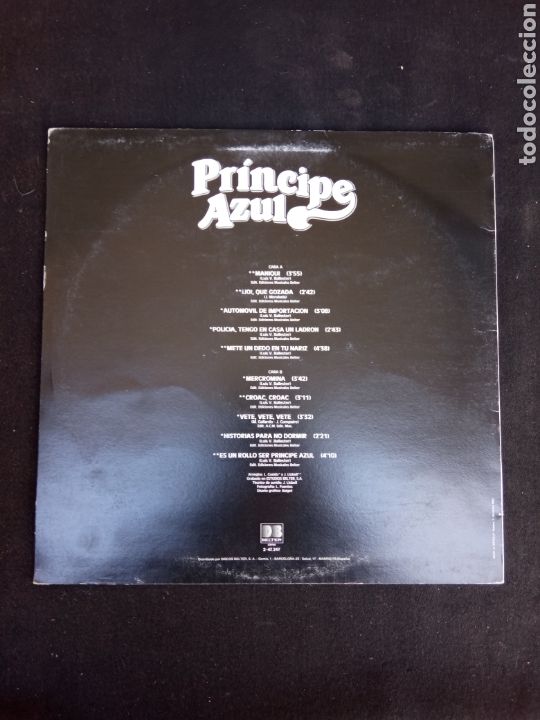 Discos de vinilo: EL PRINCIPE AZUL - Foto 2