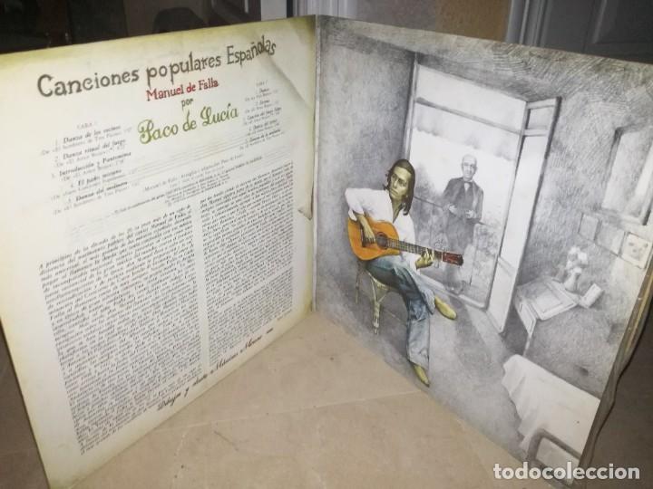 Discos de vinilo: PACO DE LUC&Iacute;A INTERPRETA A MANUEL DE FALLA-GATEFOLD - Foto 3