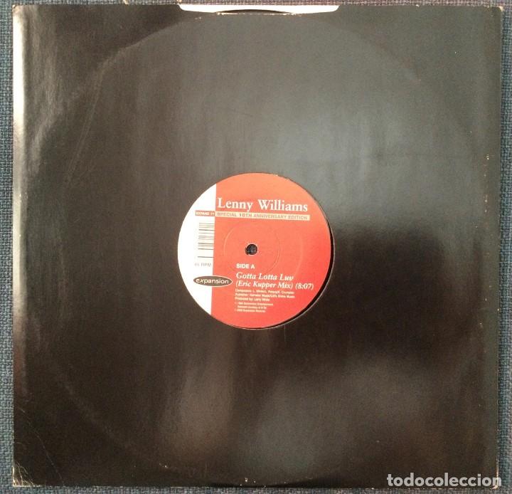 Discos de vinilo: Lenny Williams. Gotta Lotta Luv - Foto 1