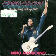 Discos de vinilo: EDDY GRANT / NIÑO JAMAICANO / COCKNEY BLACK (SINGLE ICE PROMO 1982). Lote 345265598