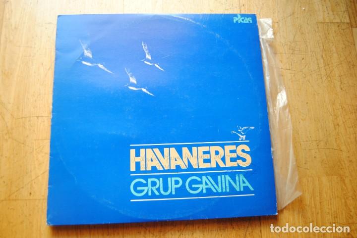 Dischi in vinile: havaneres grup gavina. picap 1986. lp. dedicat pel grup