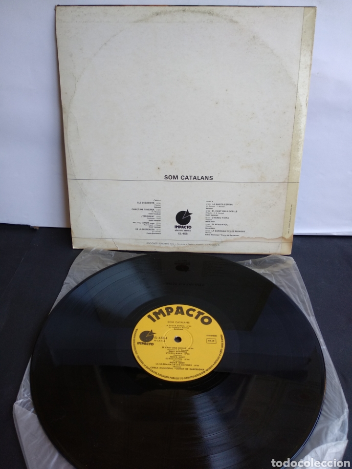 Discos de vinilo: *SOM CATALANS. IMPACTO. 1978 - Foto 2